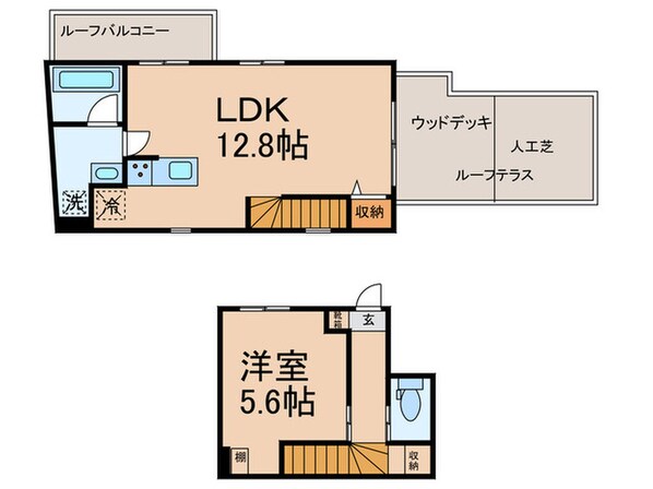 ヴァンテジオ世田谷の物件間取画像